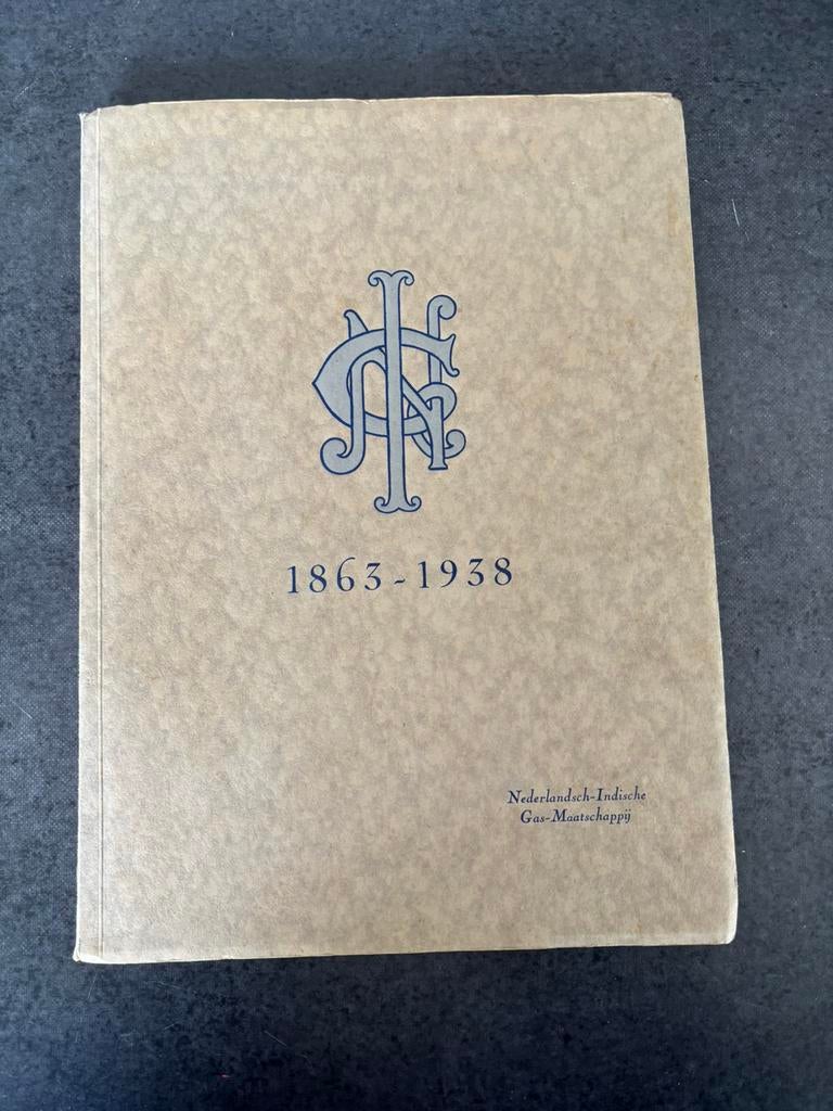 Zeldzaam! Gedenkboek NIGM 1863-1938 –met kaart & uitnodiging, Antiek en Kunst, Antiek | Boeken en Bijbels, Ophalen of Verzenden