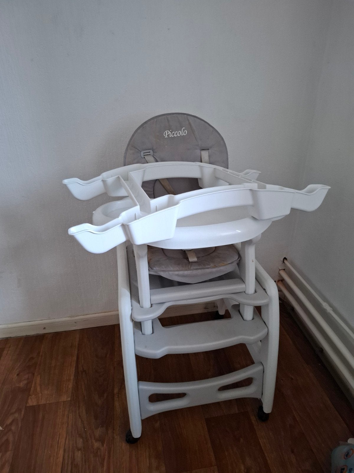 piccolo kinderstoel, Ophalen