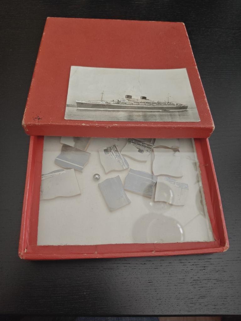 Willem Ruys,scheepsvaart,puzzel,reclame, Ophalen of Verzenden, Gebruikt