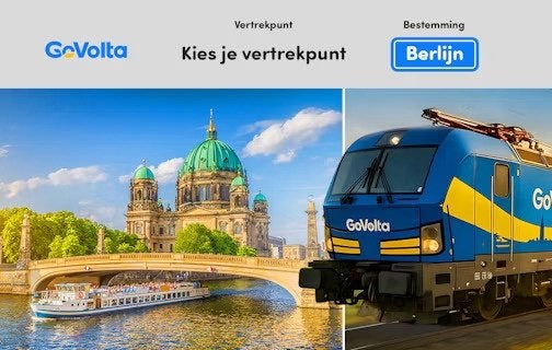 berlijn trein retour govolta, Tickets en Kaartjes, Eén persoon, Trein, Buitenland, Algemeen kaartje