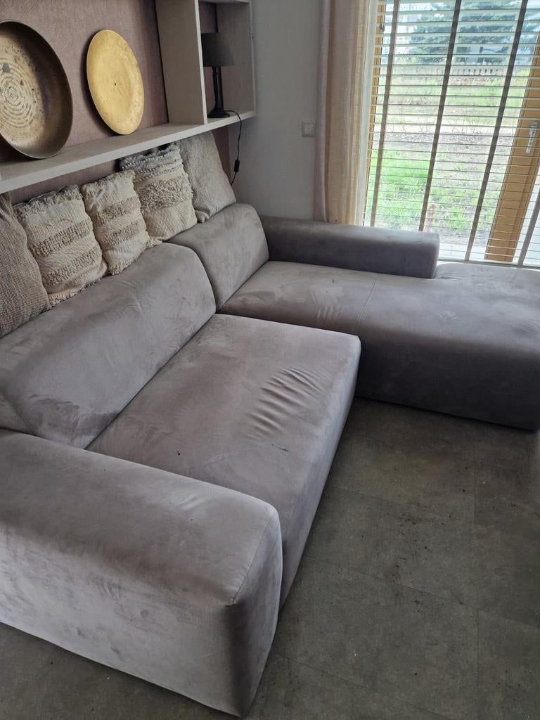 Mooie hoekbank, 2-zits met loungegedeelte, goede staat, 250 tot 300 cm, Gebruikt, Hoekbank, Tweepersoons