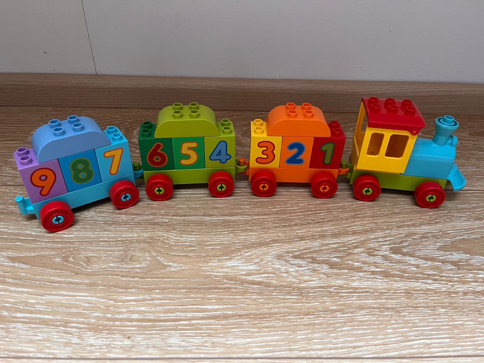 Duplo getallen trein met cijfers tellen getallentrein, Ophalen, City, Accessoire, Zo goed als nieuw