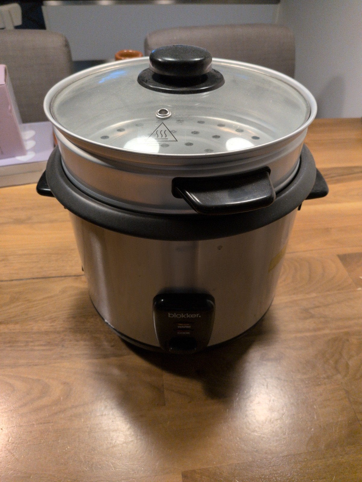 Blokker rijstkoker met stoomfunctie (excl. stroomkabel), Ophalen of Verzenden