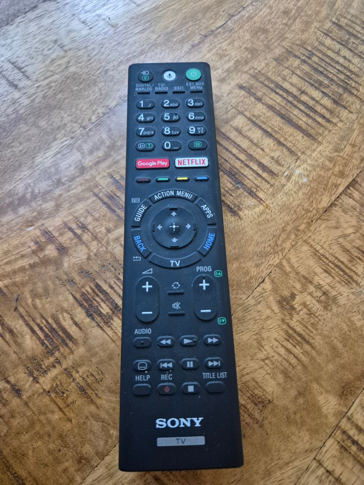 Originele Sony Afstandsbediening RMF-TX220E met Voice Contr., Audio, Tv en Foto, Afstandsbedieningen, Ophalen, Zo goed als nieuw