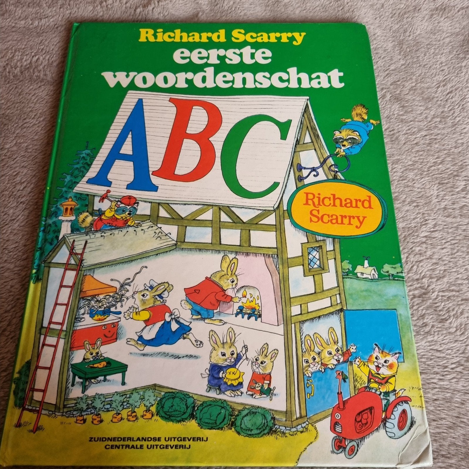 Richard Scarry's Eerste Woordenschat ABC Boek, Boeken, Ophalen of Verzenden, Gelezen, Richard Scarry, Non-fictie