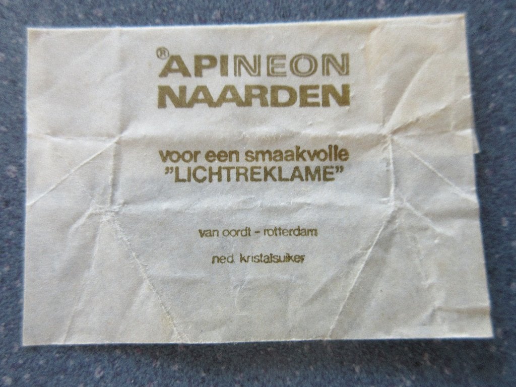 Naarden, Apineon Lichtreclame, Verzamelen, Verzenden, Nederland