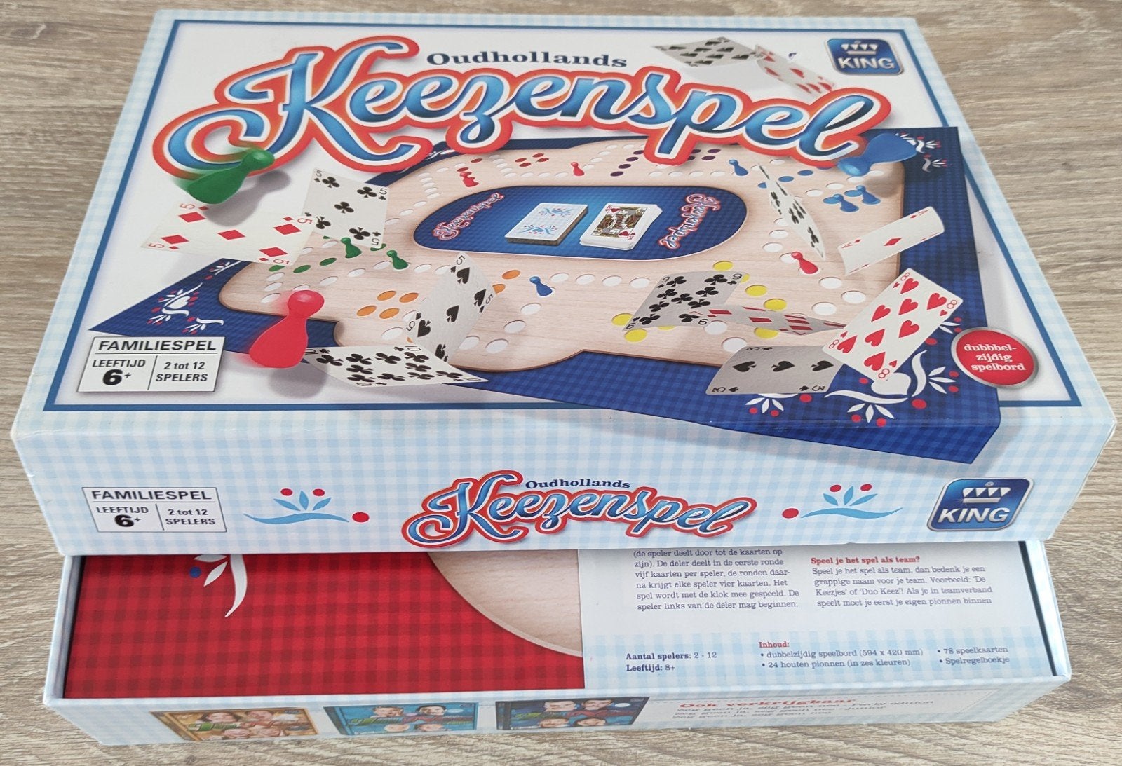 KEEZENSPEL in NIEUWSTRAAT, Vijf spelers of meer, Ophalen of Verzenden, Zo goed als nieuw