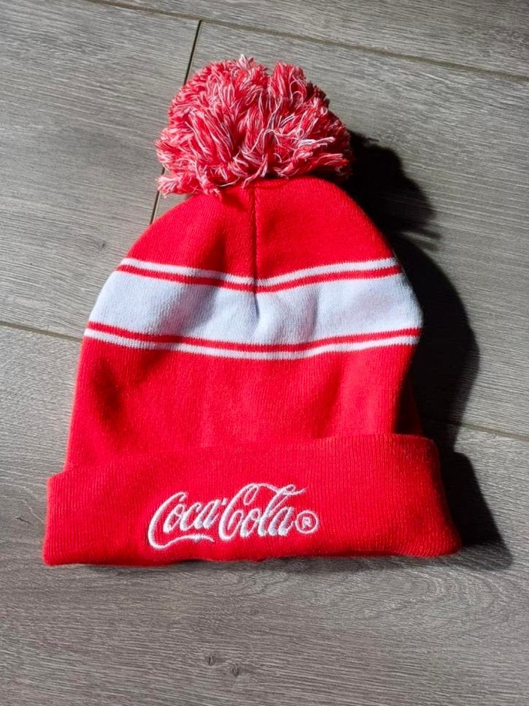 ZGAN Coca Cola Wintermuts, Kleding | Heren, Ophalen of Verzenden, Zo goed als nieuw, Muts