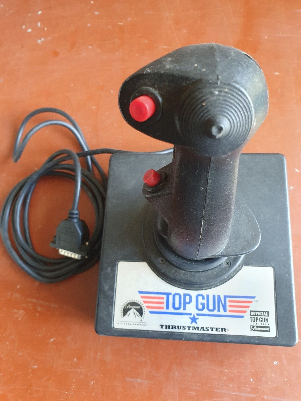 Thrustmaster Top Gun Joystick - Vintage Game Controller, Verzenden, Gebruikt, Thrustmaster