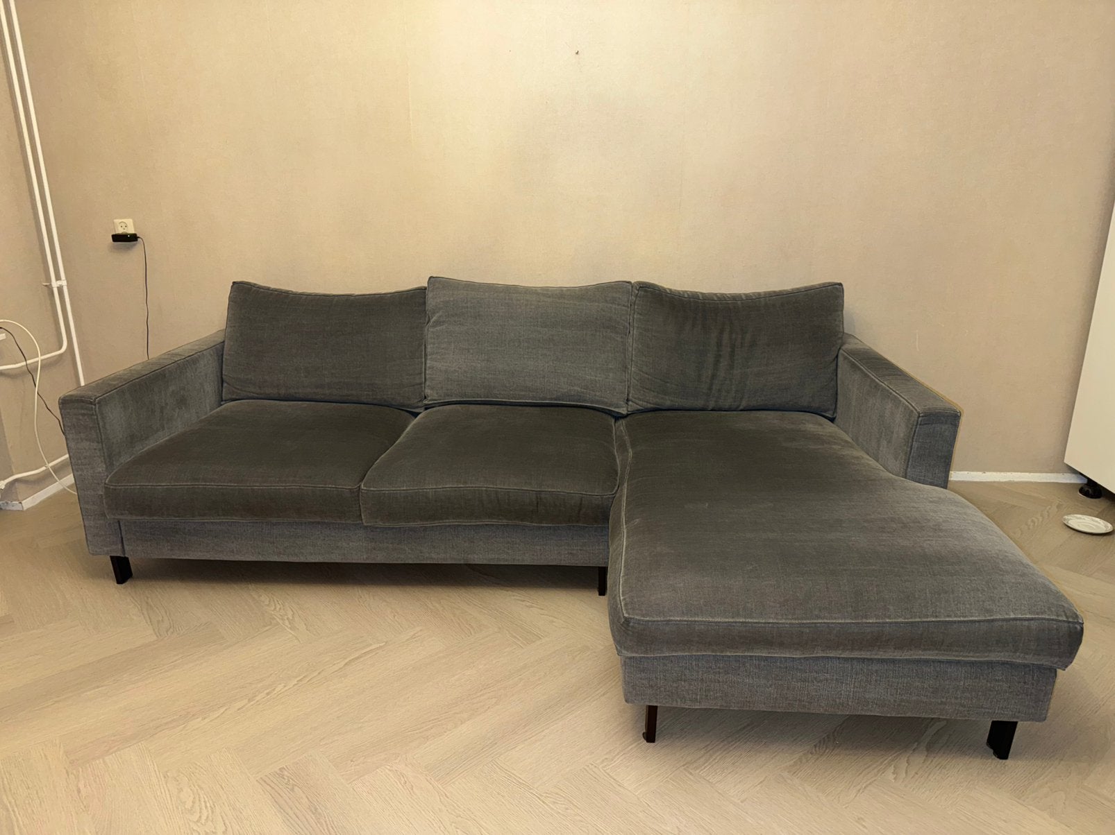 Room 108 bank zgan, 125 tot 150 cm, 150 tot 200 cm, Hoekbank, Ophalen of Verzenden