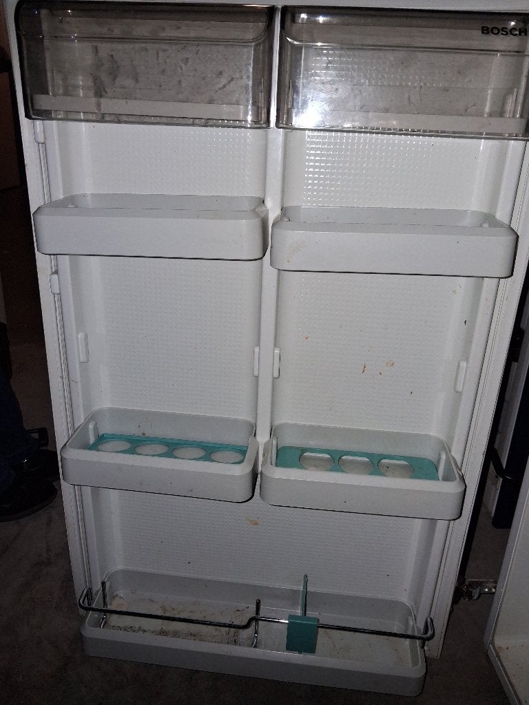 Inbouwkoelkast - bed - U bank - ikea hoogslaper met bureau, Ophalen, Gebruikt, Wit, 50 tot 100 cm