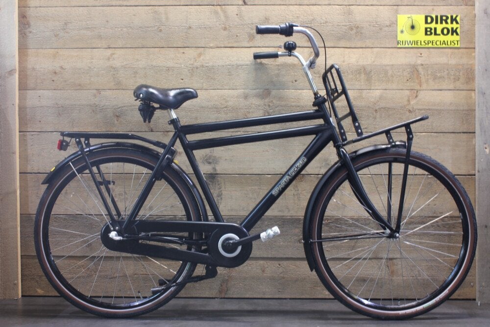 Sparta Pick-Up transportfiets 3v H57 zwart + 3 mnd garantie, Niet ingevuld, Gebruikt, Niet ingevuld, Niet ingevuld
