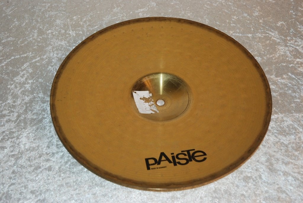 Paiste 101 hihat bekken 871gr 14 inch  <26260556>, Gebruikt, ., Drums of Percussie, Ophalen of Verzenden