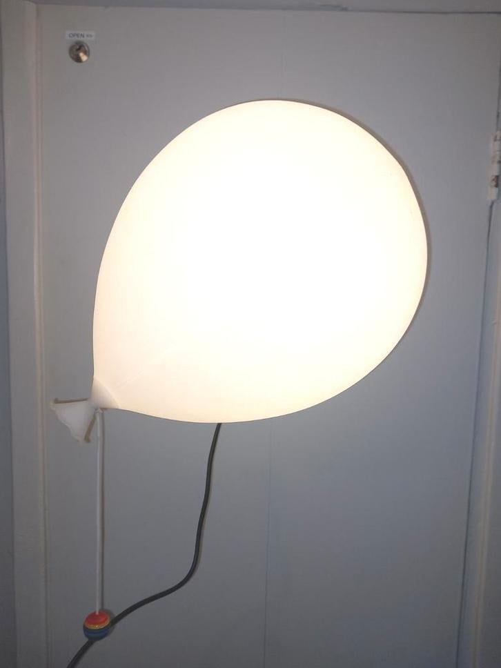 Yves Christin Italiaans design Bilumen Ballonlamp, Ophalen of Verzenden, Gebruikt, Kunststof, Vintage