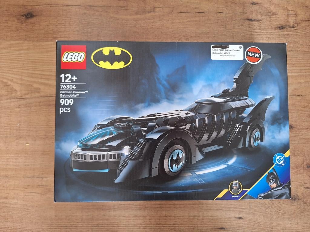 LEGO 76304 Batman Forever Batmobile NIEUW, Overige thema's, Lego, Nieuw, Ophalen of Verzenden
