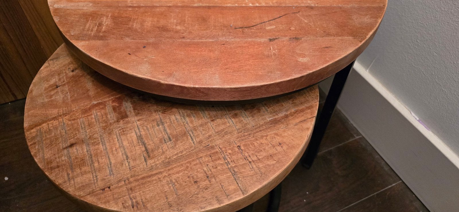 mooie salontafel, Ophalen, 100 tot 150 cm, 50 tot 100 cm, Zo goed als nieuw