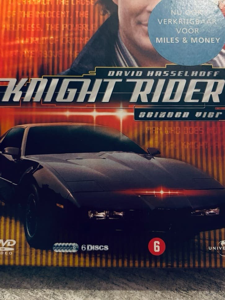 Knight Rider Seizoen 4 DVD - David Hasselhoff, Cd's en Dvd's, Nederlands, Seizoen 4, Ophalen of Verzenden, Zo goed als nieuw