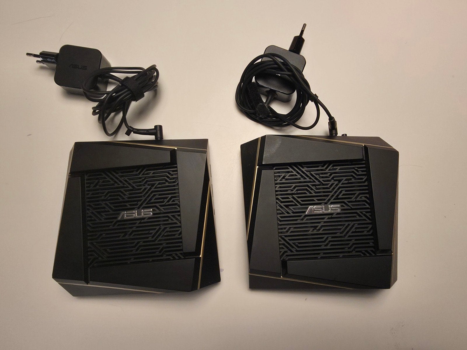 Set van 2 / ASUS RT-AX92U WiFi 6 Gaming AiMesh, Computers en Software, Routers en Modems, Ophalen of Verzenden, Gebruikt, Router