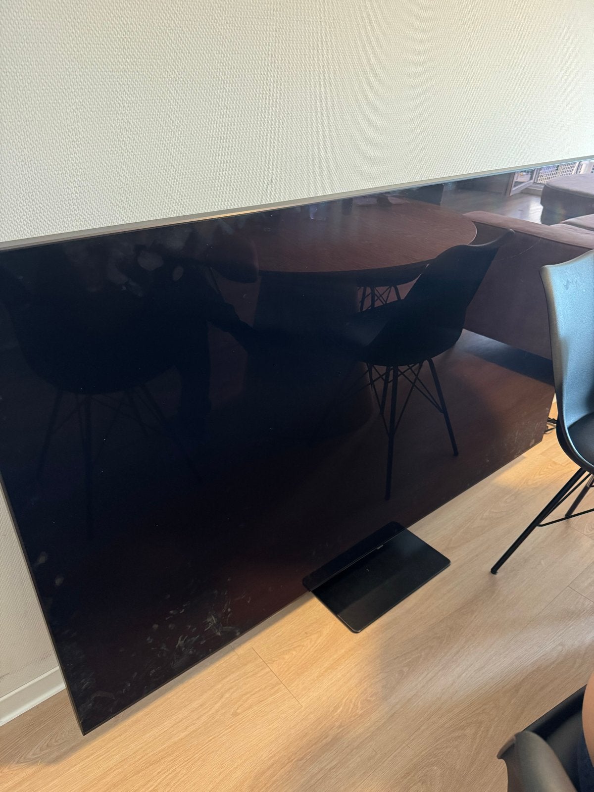 Samsung QLED 75 inch TV - Scherm defect, Ophalen, QLED, Samsung, 100 cm of meer