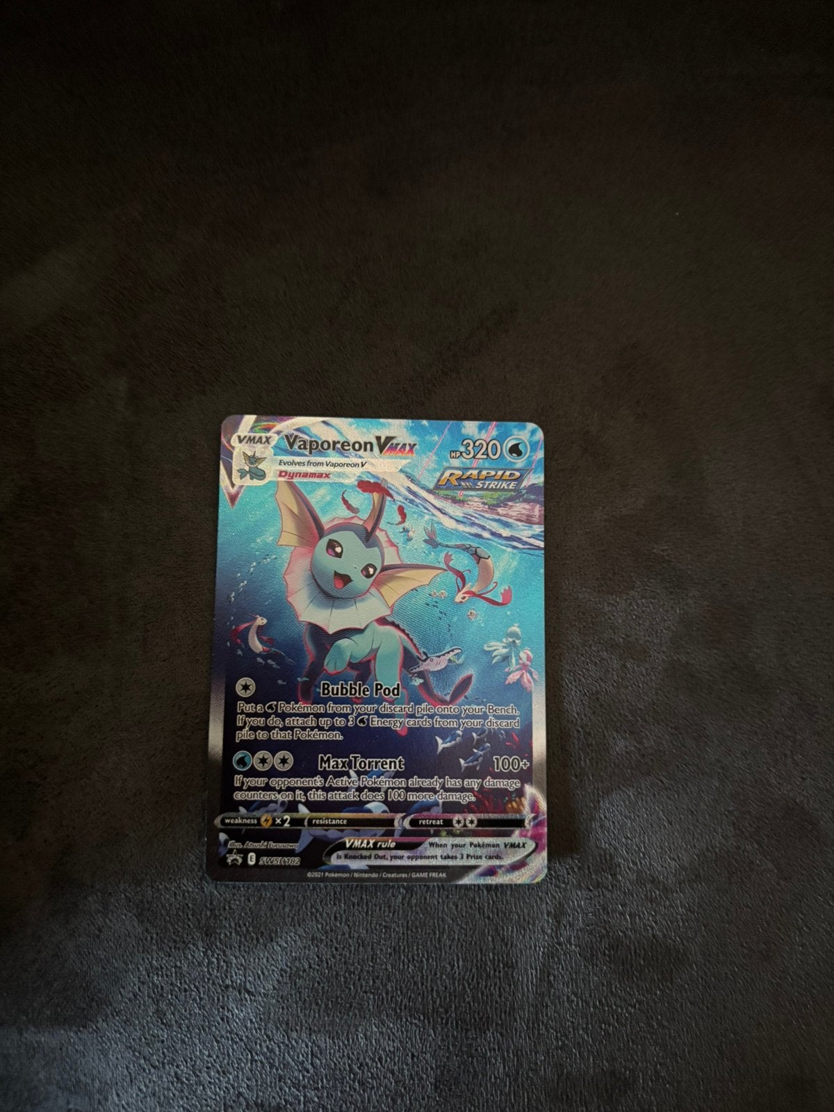 Vaporeon swsh182, Ophalen of Verzenden, Zo goed als nieuw