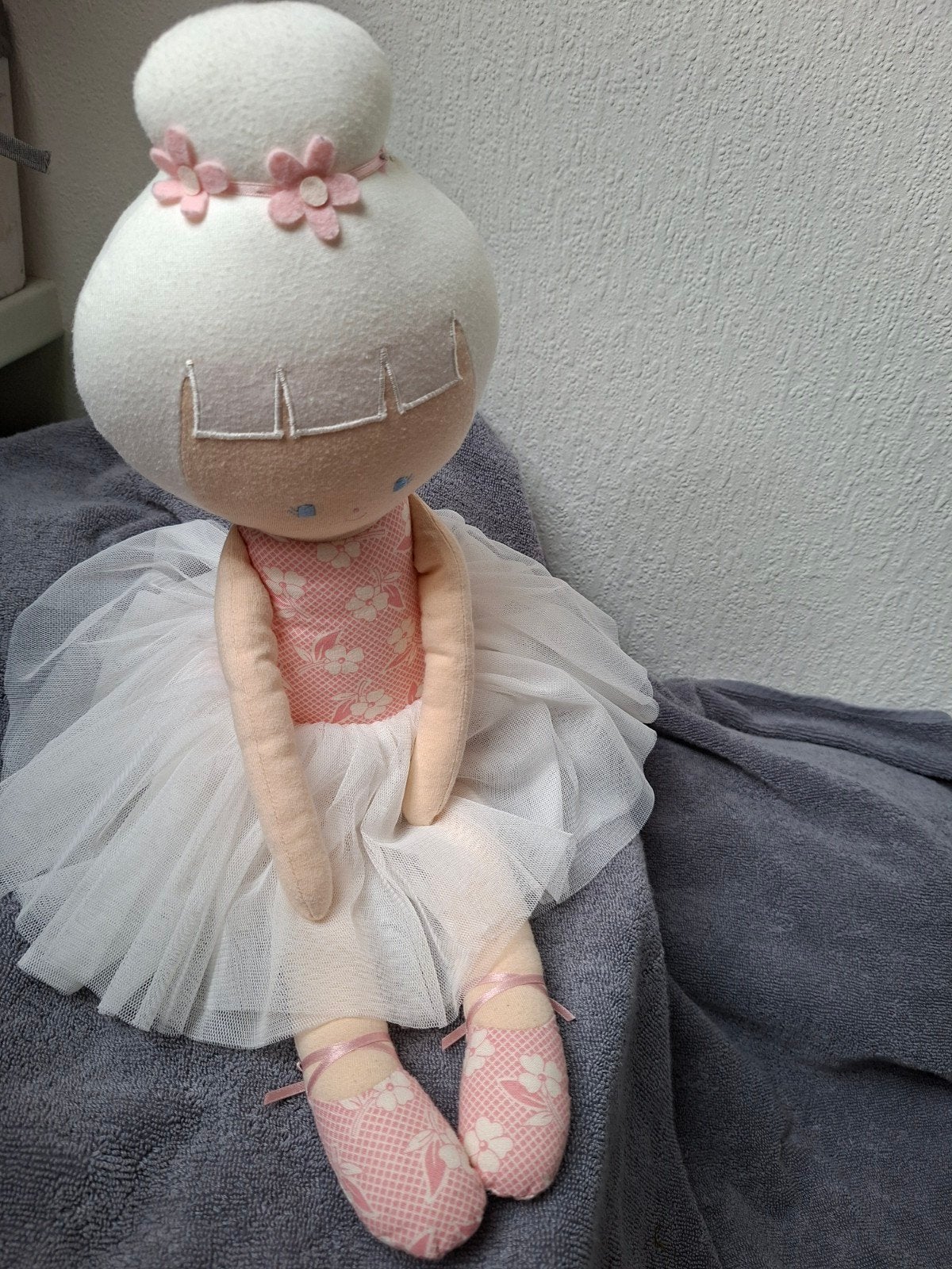 Alimrose Designs Ballerina Pop - Roze met Tule Rokje, Kinderen en Baby's, Speelgoed | Poppen, Ophalen of Verzenden, Zo goed als nieuw