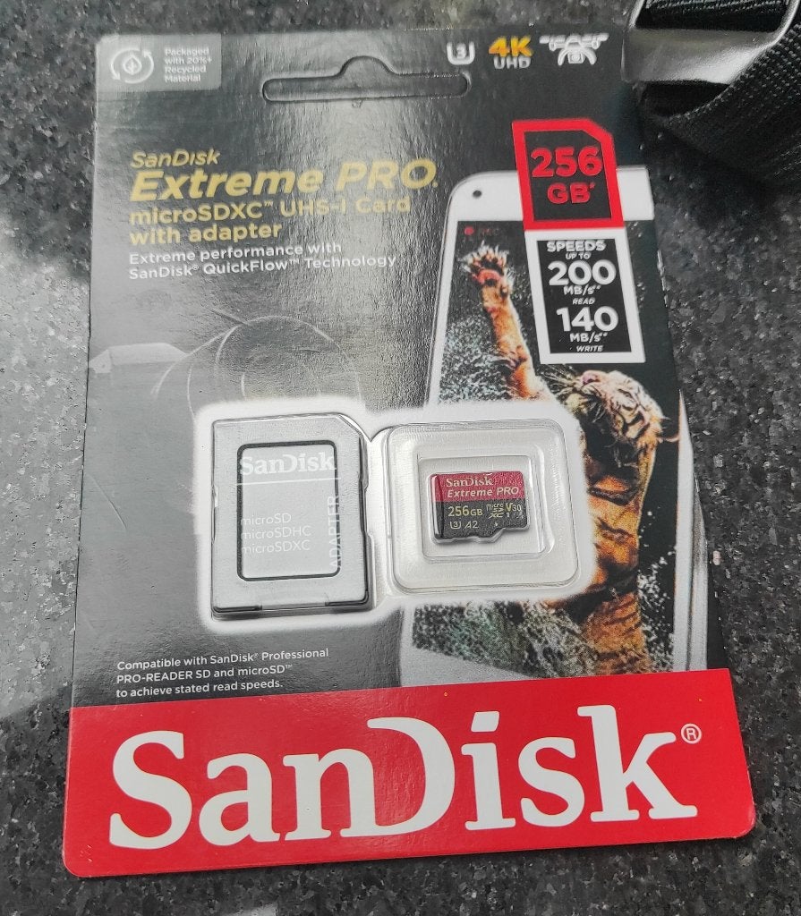Partij 7 x 250 GB Sd Kaart, Videocamera, Nieuw, Ophalen of Verzenden, MicroSD