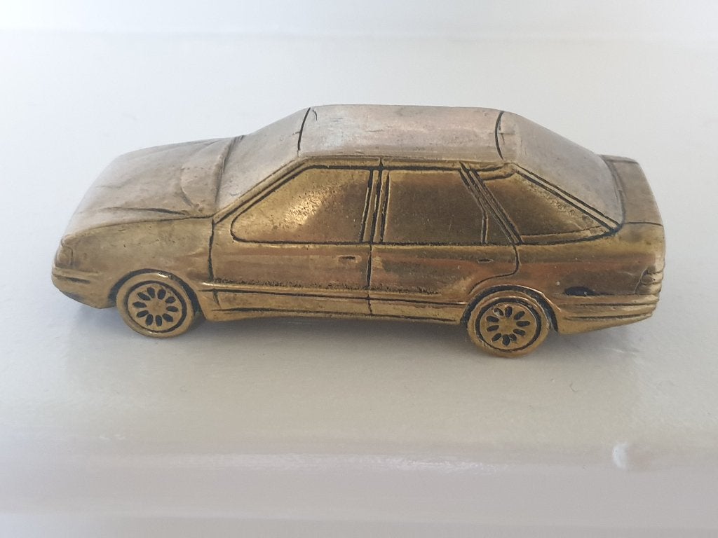 Presse paper Ford Scorpio. Massief messing/ koper., Ophalen of Verzenden, Zo goed als nieuw