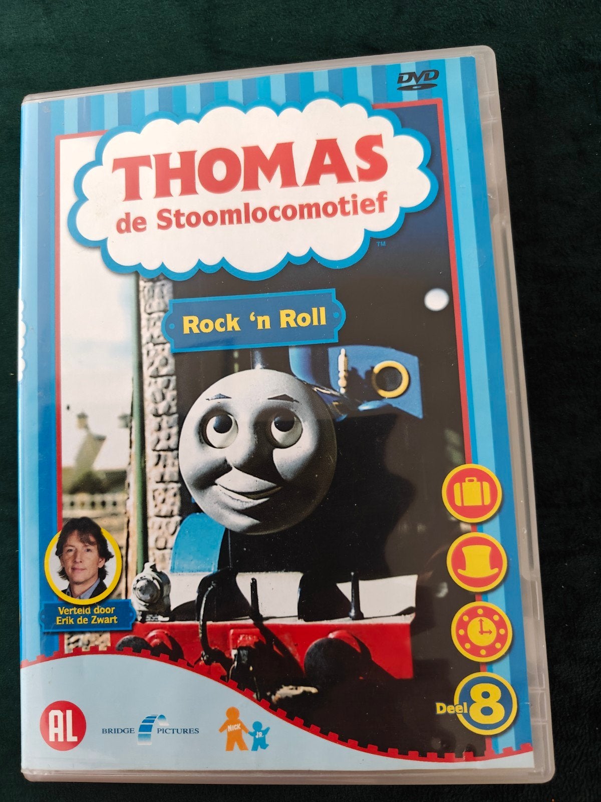 DVD. Thomas de stoomlocomotief., Alle leeftijden, Ophalen of Verzenden, Zo goed als nieuw