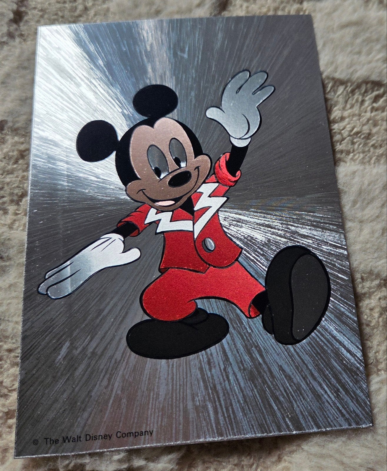 Mickey Mouse Postkaart - Disney Collectible, Verzenden, 1960 tot 1980, Ongelopen, Kinderen