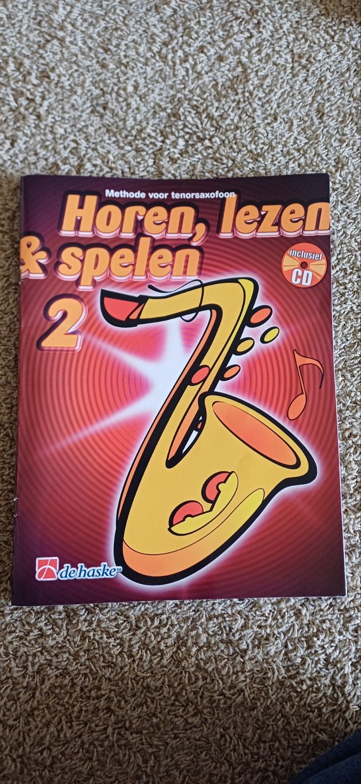horen lezen spelen tenorsaxofoon, Muziek en Instrumenten, Ophalen, Gebruikt, Les of Cursus, Saxofoon
