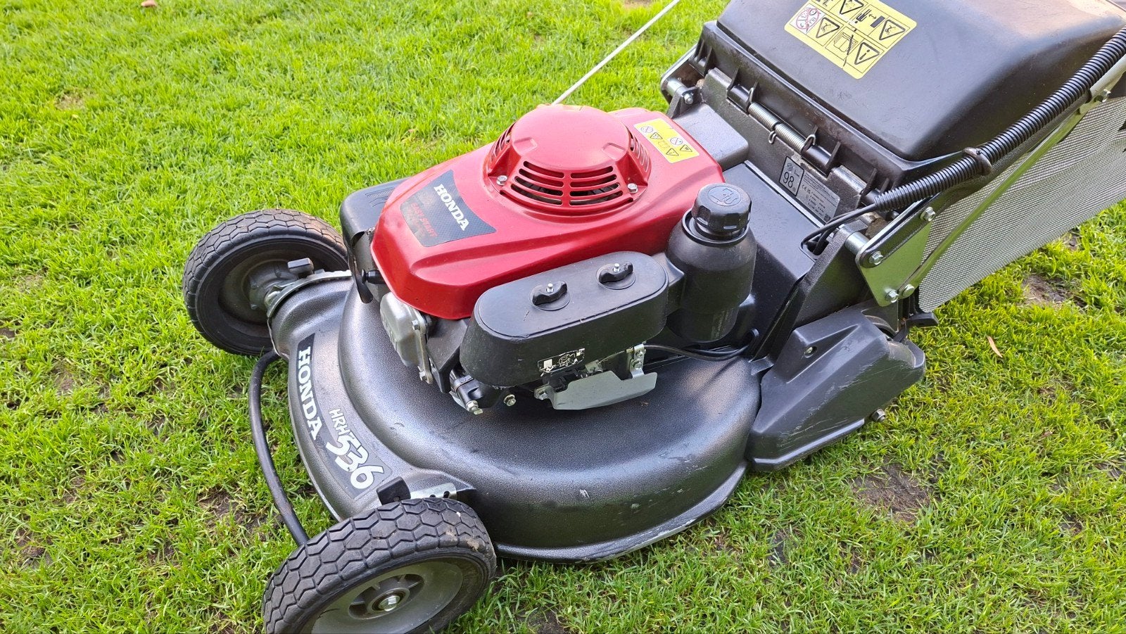 Honda HRH 536 gxv walsmaaier ( zie omschrijving), Tuin en Terras, Cirkelmaaier, Honda, Zo goed als nieuw, Benzine-grasmaaier