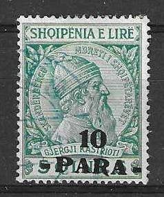 Albanië Michel 42 gestempeld, Ophalen of Verzenden, Overige landen, Gestempeld
