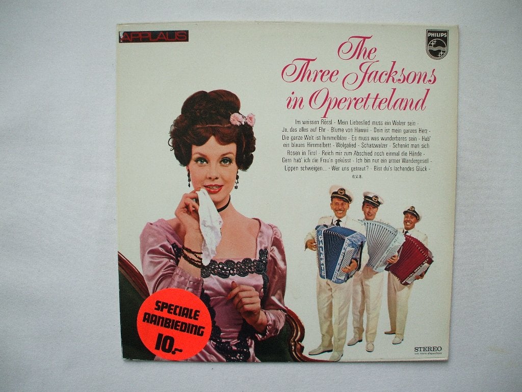 The Three jacksons in operettenland LP, LP, Gebruikt, Ophalen of Verzenden, Levenslied of Smartlap