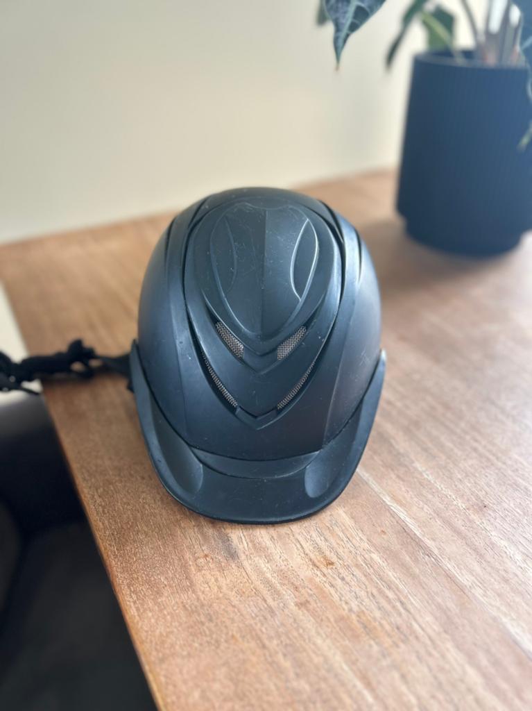 BR Viper cap zwart, Dieren en Toebehoren, Paardrijkleding, Gebruikt, Ophalen
