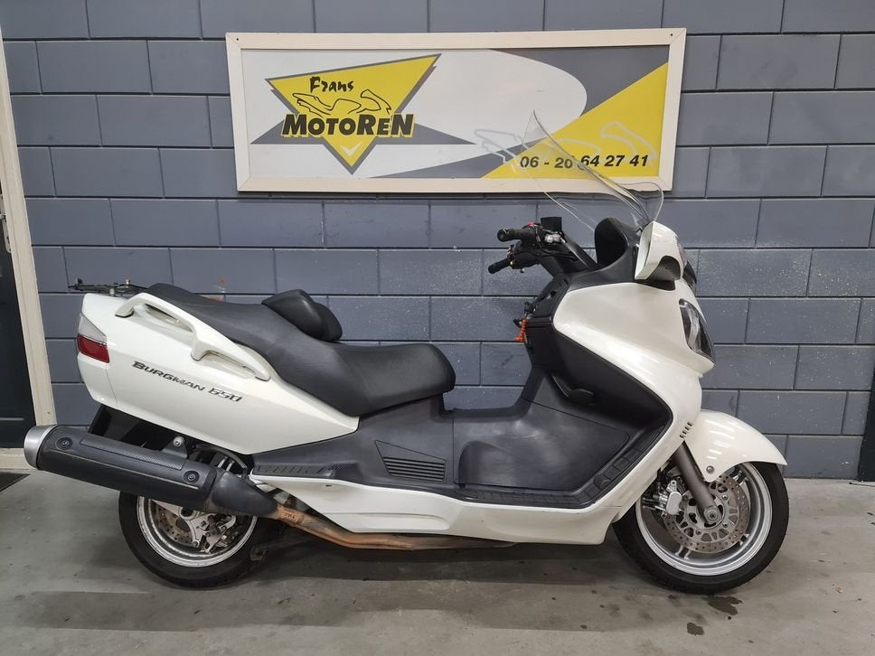 SUZUKI AN 650 BURGMAN bj 2011 wit metallic, Motoren, Bedrijf, Onbekend, Onbekend, Scooter