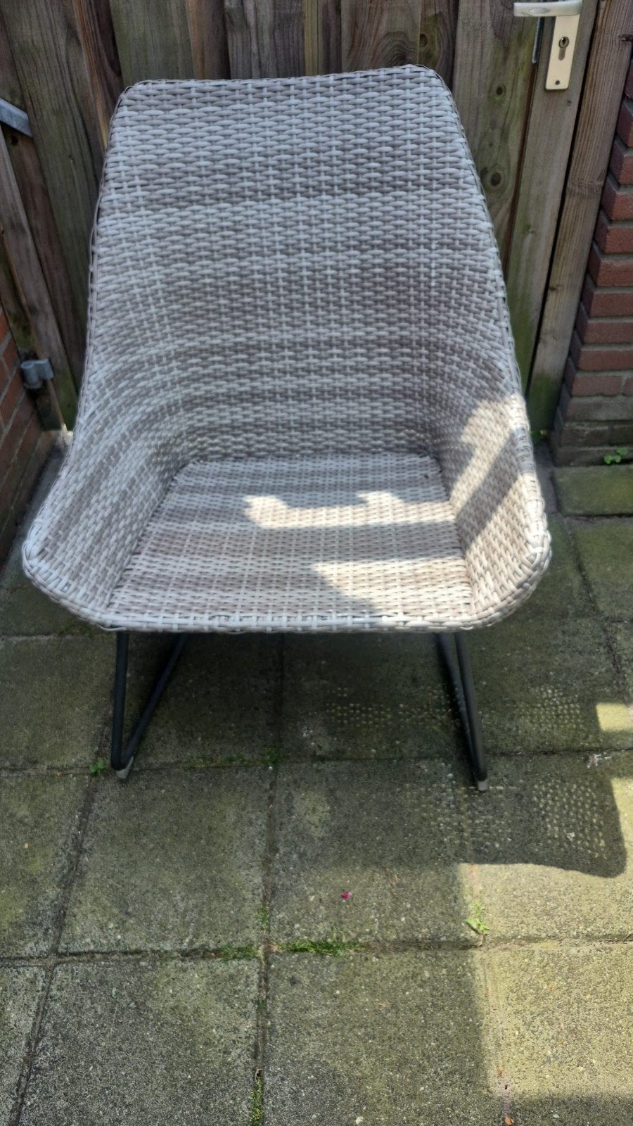 Mooie tuin stoel, Ophalen of Verzenden, Zo goed als nieuw