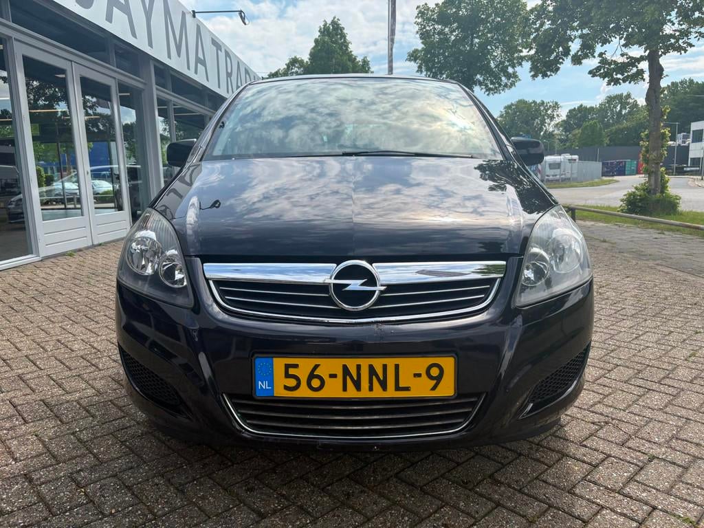 Opel Zafira 1.8 111 years edition , 7 Persoons !, Auto's, Opel, Euro 5, Stof, Gebruikt, Zwart