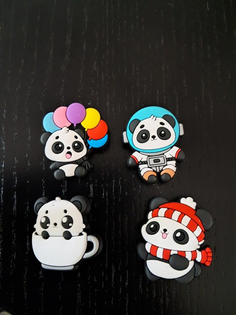 Panda bedels voor op je crocs, Overige merken, Overige materialen, Nieuw, Ophalen of Verzenden