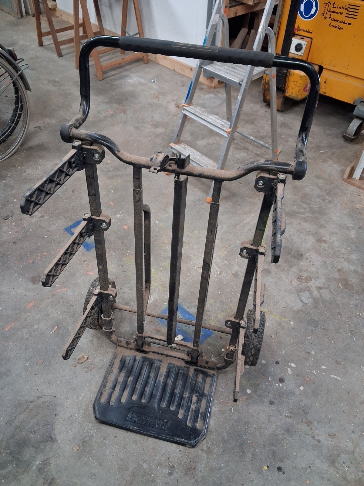 steekwagen de walt toughsystem, 60 tot 80 liter, Ophalen, Gebruikt, Steekwagen