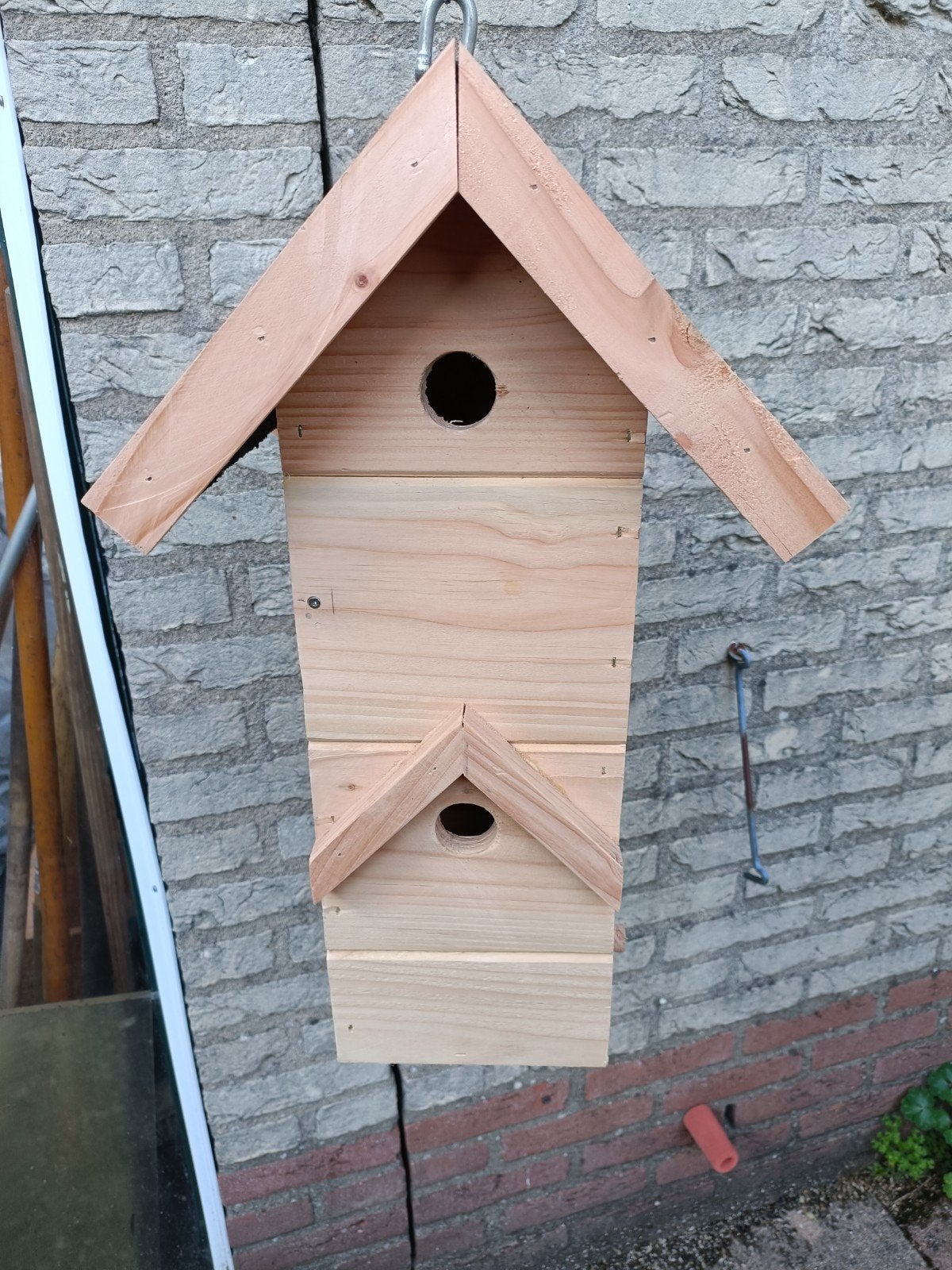 Douglas Mussenvilla Vogelhuisje Vogelhuis Dubbel, Ophalen, Nieuw