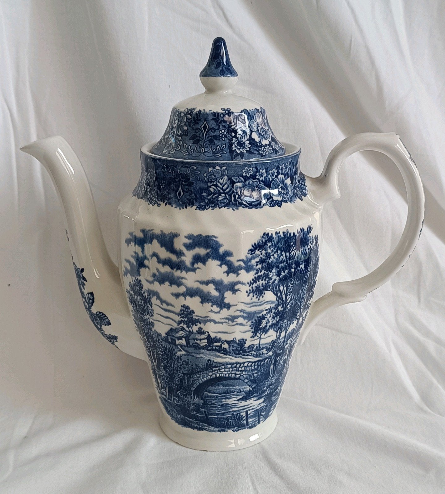 Vintage Memory Lane Koffiepot - British Ancor, Ophalen of Verzenden
