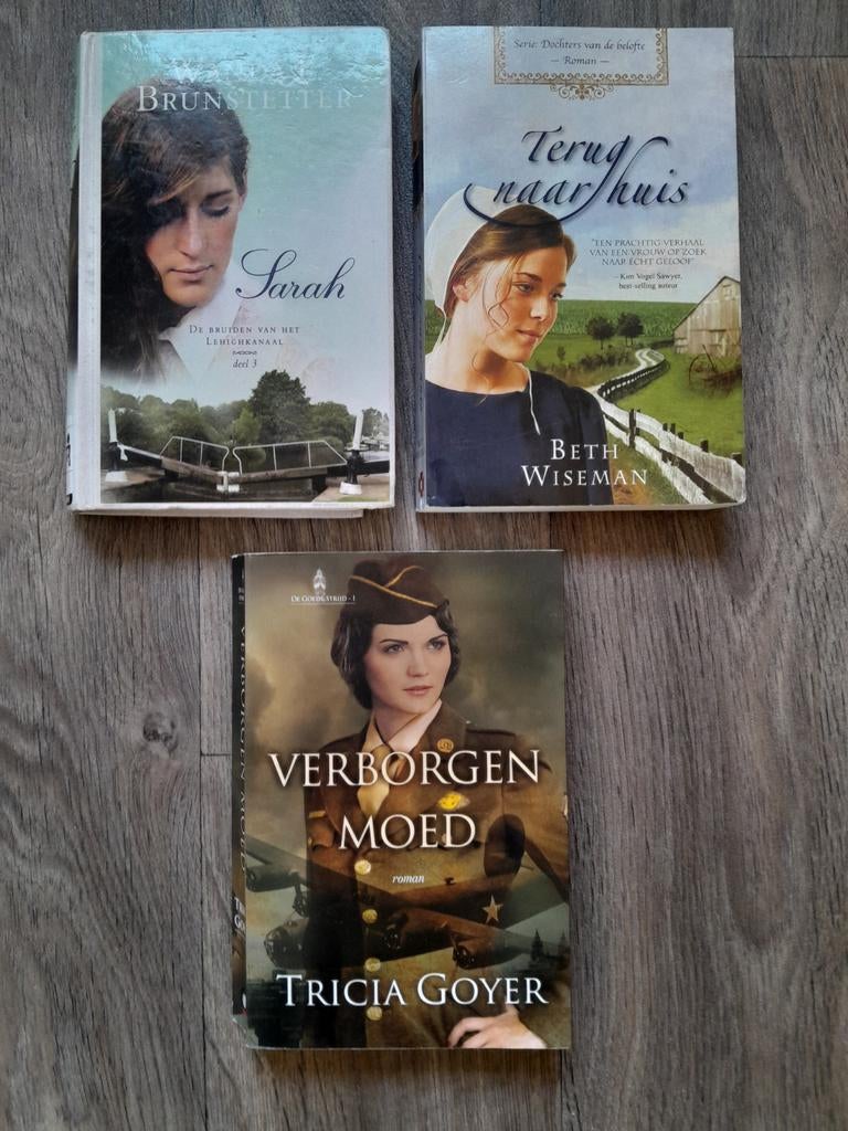 Christelijke romans (Brunstetter, Wiseman, Goyer), Boeken, Ophalen of Verzenden, Zo goed als nieuw
