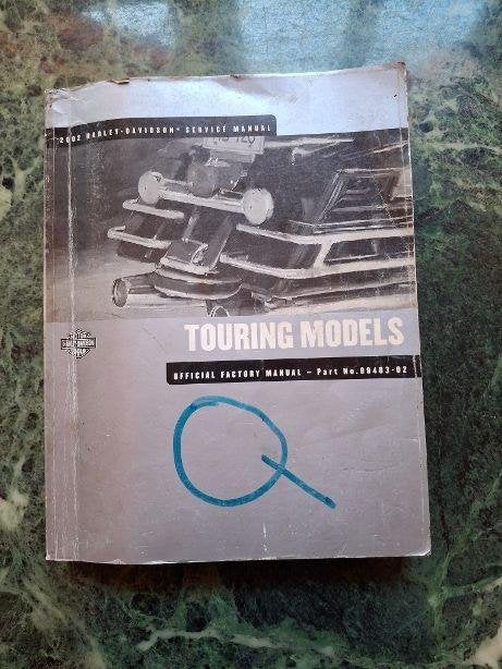 harley-davidson service manual touring models 2002, Ophalen of Verzenden, Harley-Davidson of Buell