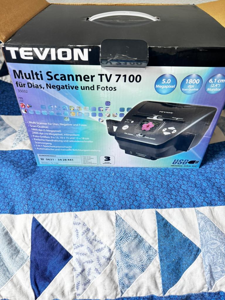 Tevion multi scanner TV 7100, Computers en Software, Scanners, Ophalen, Zo goed als nieuw
