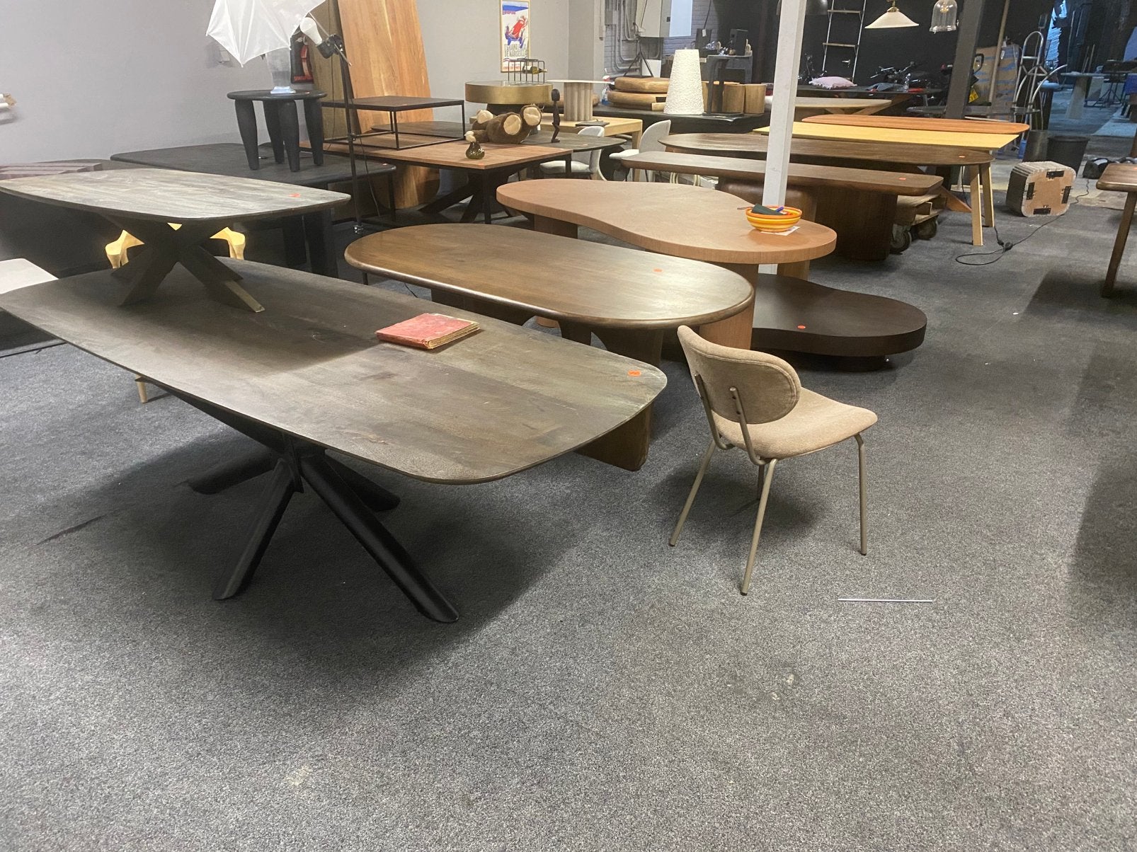 Foto 5 van Barstoel Rayven japandi Licht Bruin - Zithoogte 67 cm