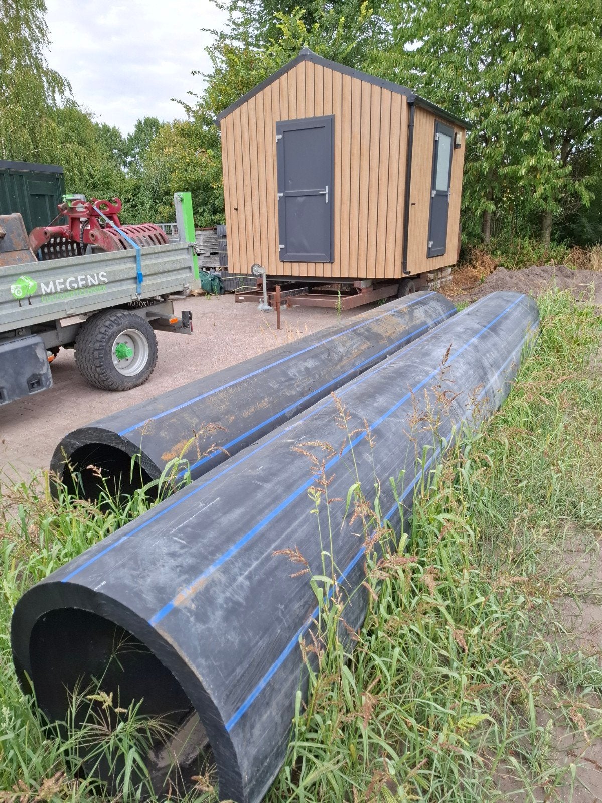 duikerbuizen duikers pe en beton, Ophalen, Zo goed als nieuw, Overige materialen, 80 mm of meer