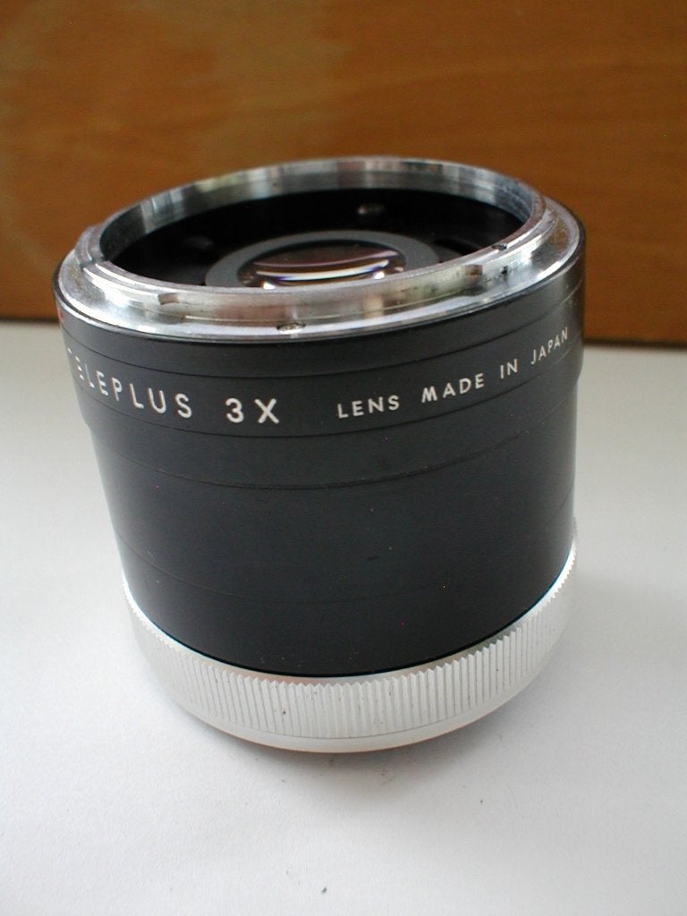 3x teleconverter voor Canon FD, Overige merken, Gebruikt, Canon FD, Handmatige focus