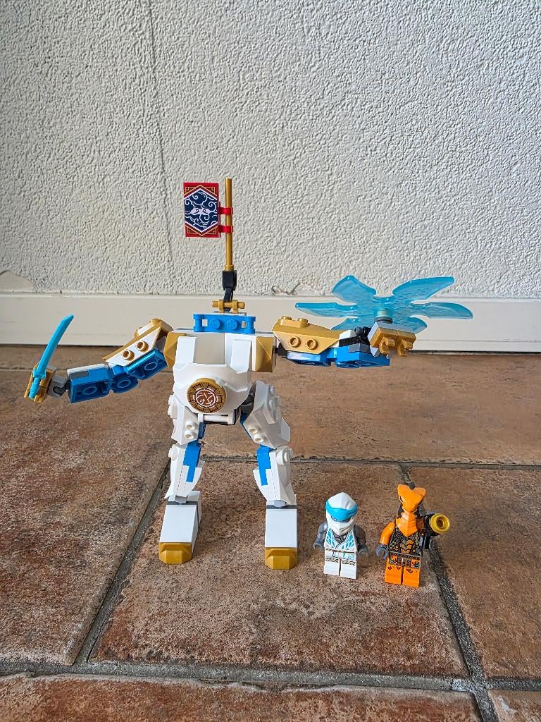 Lego Ninjago 71761 Zane's Power Mech, Ophalen of Verzenden, Zo goed als nieuw, Complete set, Lego