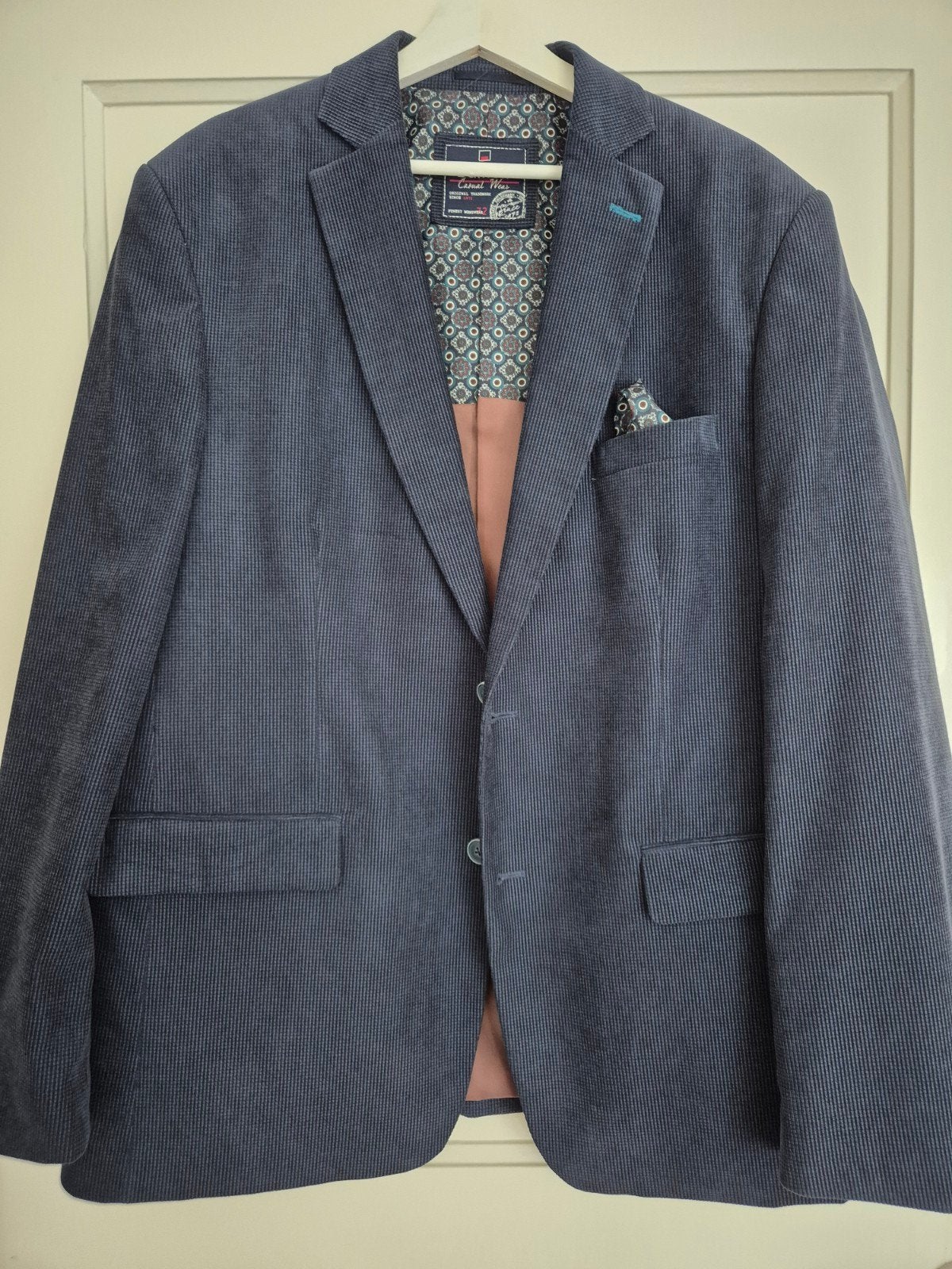 Stijlvol heren colbert - Maat 58, Ophalen, Blauw, Bartlett, Maat 56/58 (XL)