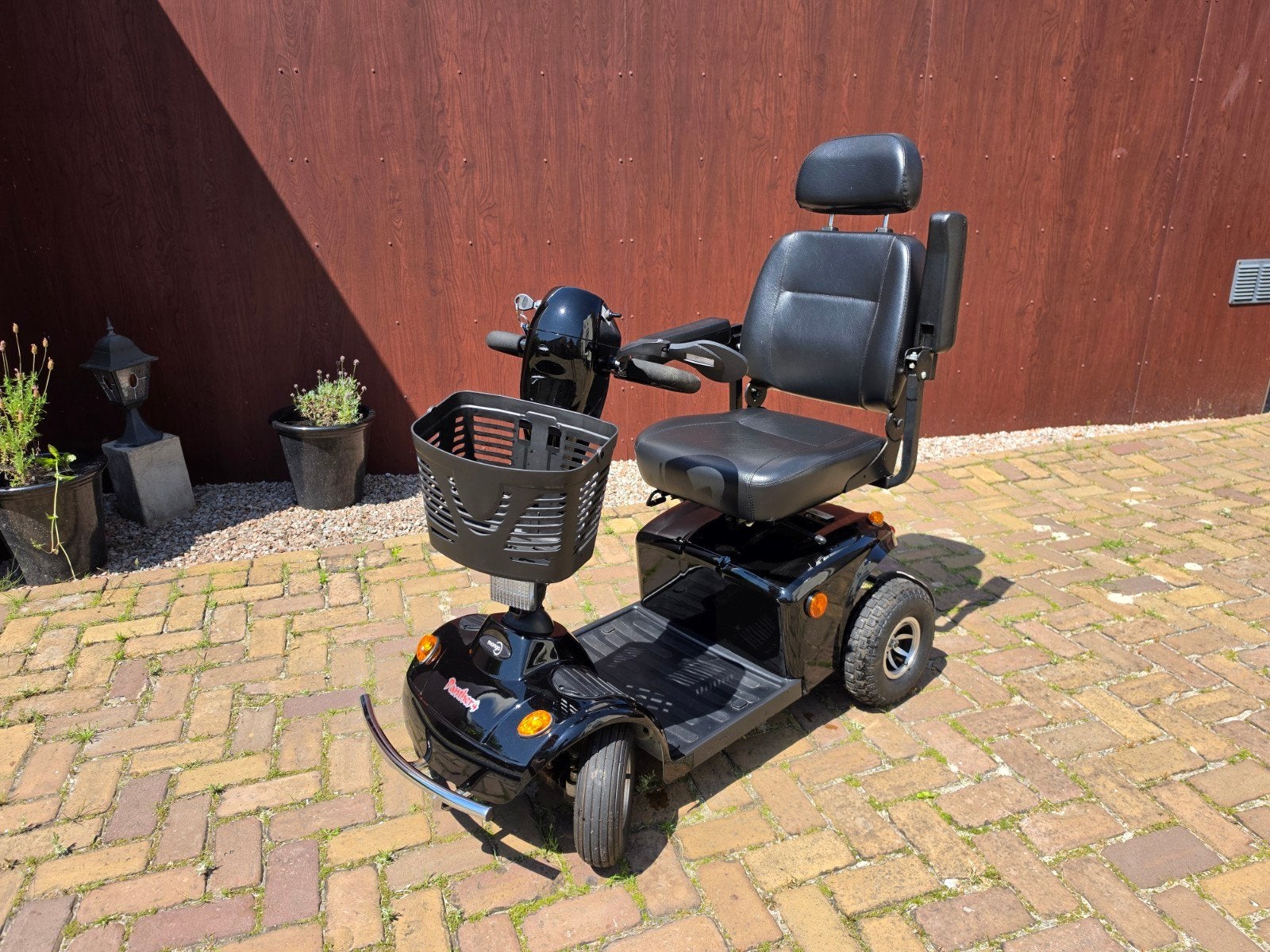 Panther 4S van Mango Mobility Zwart, Ophalen, Zo goed als nieuw
